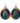 Native American Hand Beaded Earrings: Large Teardrops