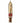 Native American Hand Beaded Pipe Bag: Red w/ Buffalo