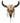 Native American Hand Painted Buffalo Skull: Morning Buffalo Bonnet