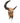 Native American Hand Painted Buffalo Skull: Morning Buffalo Bonnet