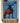 Native American Hand Beaded Medicine Bag: Sky Blue w/ Elk