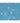 Venetian Glass Bead Turquoise 4 Translucent: Size 8 Pony Bead