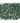 Venetian Glass Beads Forest Green 10 Translucent: Size 2 Pony Bead