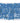 Venetian Glass Bead Blue 3 Translucent: Size 5 Pony Bead