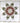 Native American Made Baby Size Star Quilt: Cozy Cabin (42 x 43 inches)