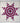 Native American Made Baby/Crib Size Star Quilt: Crimson Storm (46 x 48 inches)