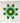 Native American Made Baby Size Star Quilt: Dandelion (44 x 44 inches)