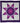 Native American Made Baby/Crib Size Star Quilt: Lavender Lullaby (48 x 47 inches)