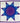 Native American Made Baby Size Star Quilt: Moonlit Blossoms (41 x 42 inches)
