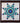 Native American Made Full Size Star Quilt: Blue Jay Way (75 x 87 inches)