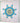 Native American Made Full size Star Quilt: Ocean Shimmer (82 x 74 inches)
