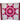 Native American Made Full Size Star Quilt: Pink Princess (70 x 87 inches)