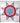 Native American Made Full Size Star Quilt: Starlit Garden (75 x 85 inches)