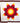 Native American Made Full Size Star Quilt: Cherry Berry (75 x 81 inches)