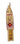 Native American Hand Beaded PipeBag: Cheyenne Pink w Beaded Rosettes