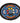 Native American Hand Beaded Belt Buckle: Calm Blue w/ 4 Direction Star