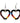 Native American Hand Quilled Earrings: Night Time Hearts