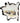 Native American Hand Painted Buffalo Robe: Buffalo Hunt
