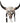 Native American Hand Painted Buffalo Skull: Buffalo Dancers