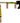 Native American Hand Beaded Axe: Yellow Geometric