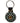 Native American Hand Beaded Keychain: Melon Green Combination