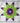 Native American Made Baby Star Quilt: Lotus Blossom (46 x 47 inches)