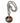 Native American Hand Made Necklace: Medicine Wheel w/ Star Etching