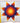 Native American Made Full Size Star Quilt: Peachy Sweet (72 x 82 inches)