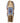 Native American Hand Beaded Medium Pipe Bag: Powder Blue Geo