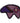 Native American Hand Made Magnet: Purple Bear
