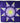 Native American Made Baby/Crib Size Star Quilt: Violet Vineyard (46 x 48 inches)