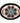 Native American Hand Made Beaded Belt Buckle: Kaleidoscope Star