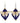 Native American Hand Beaded Earrings: White Butterflies